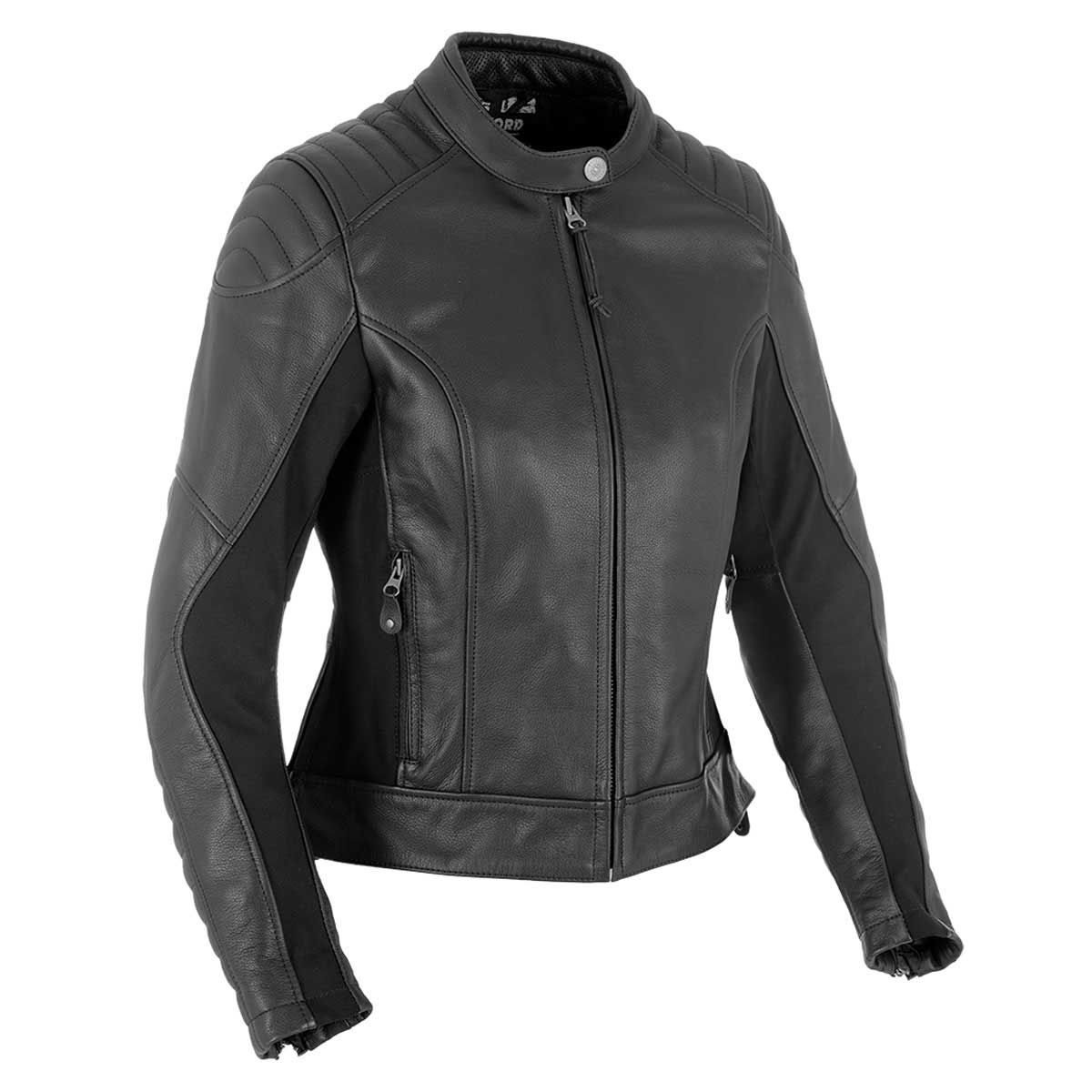 OXFORD Beckley Leather Lady - Geacă moto din piele pentru femei