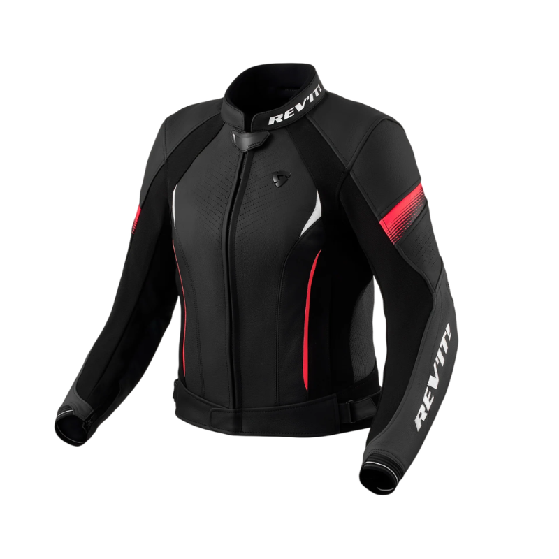REV'IT! Xena 4 Ladies geaca moto negru/roz