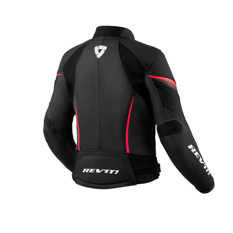 REV'IT! Xena 4 Ladies geaca moto negru/roz