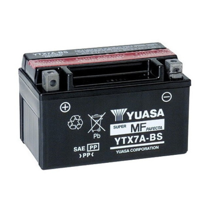 aki-na　E③ Cumpără baterie YUASA YTX7A-BS – Acumulator 12V 6Ah fără întreținere