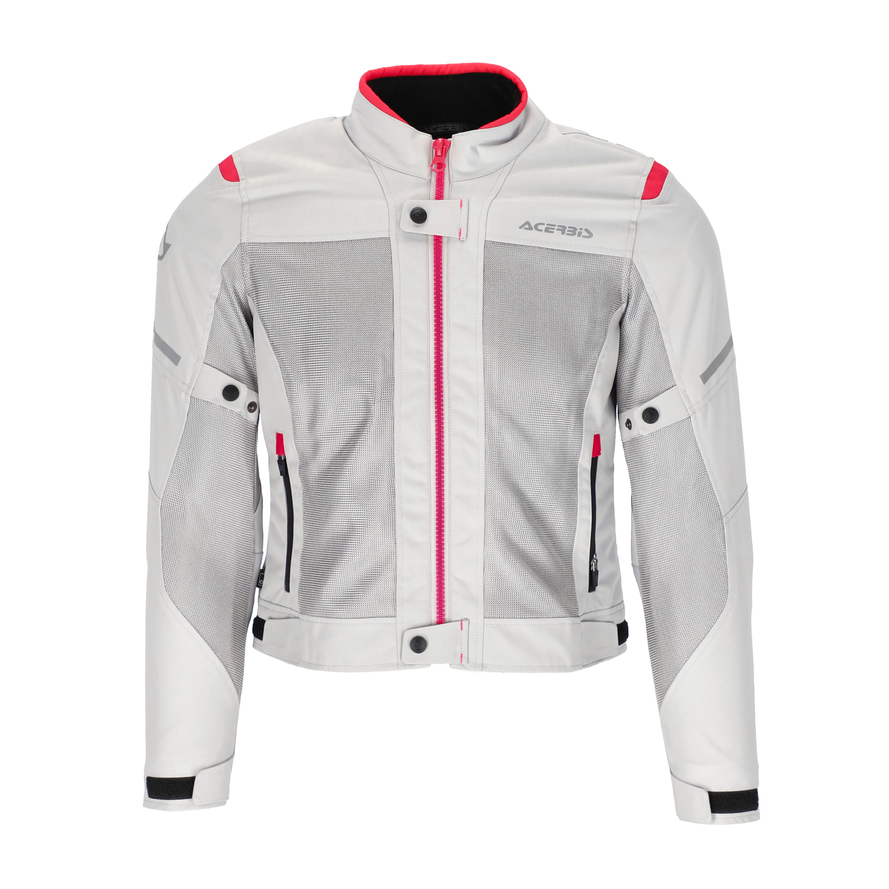 ACERBIS Ramsey My Vented 2.0 Lady alb/roz – geacă moto damă de