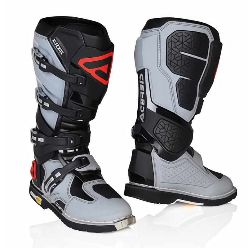 ACERBIS X-ROCK negru/gri – bocanci moto în Moldova