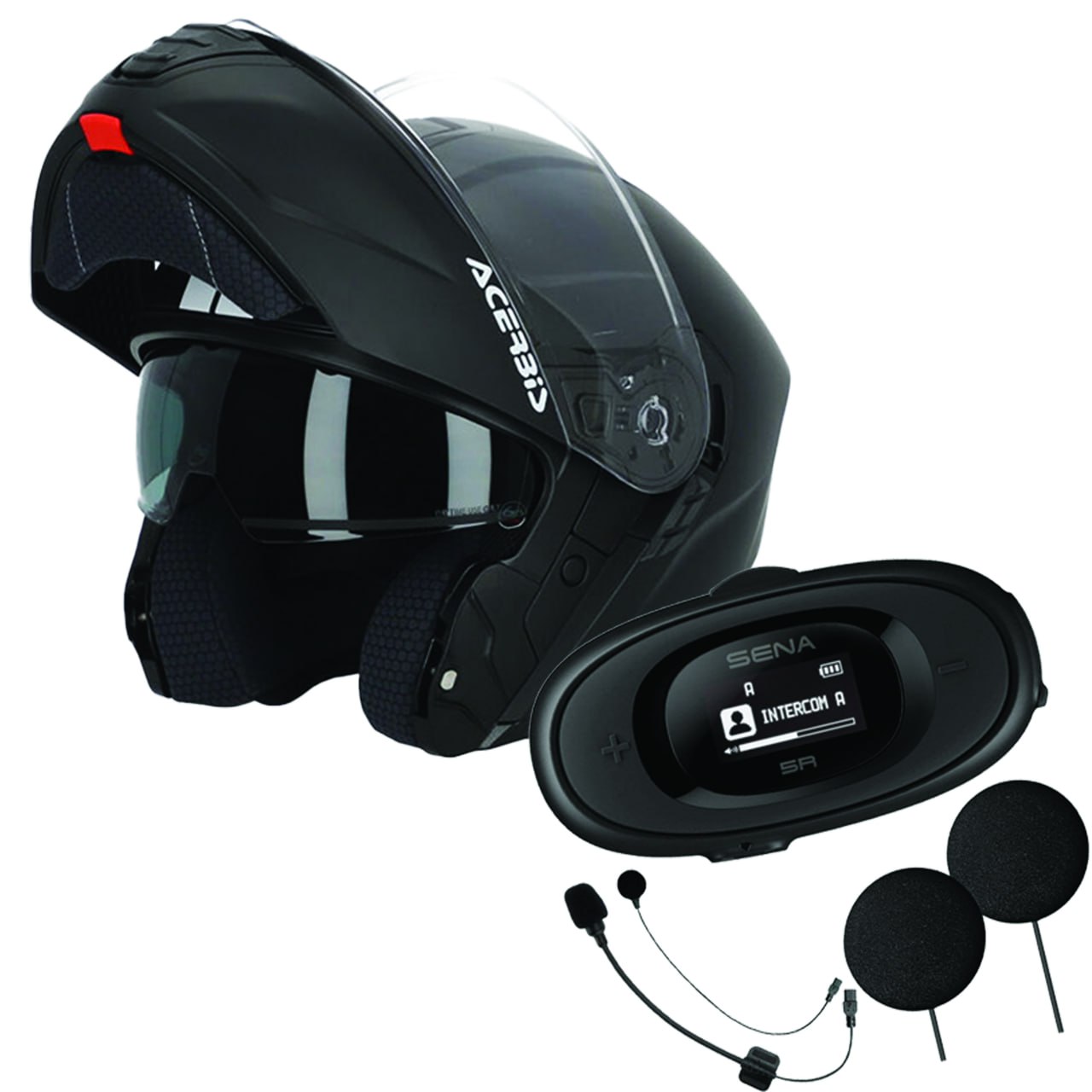 Acerbis TDC + Sena 5R – Cumpără kit comunicație moto în Moldova